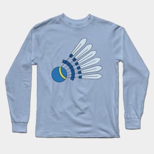 Badminton Player Loves Shuttlecock Badminton Racquet Sports Long Sleeve T-Shirt